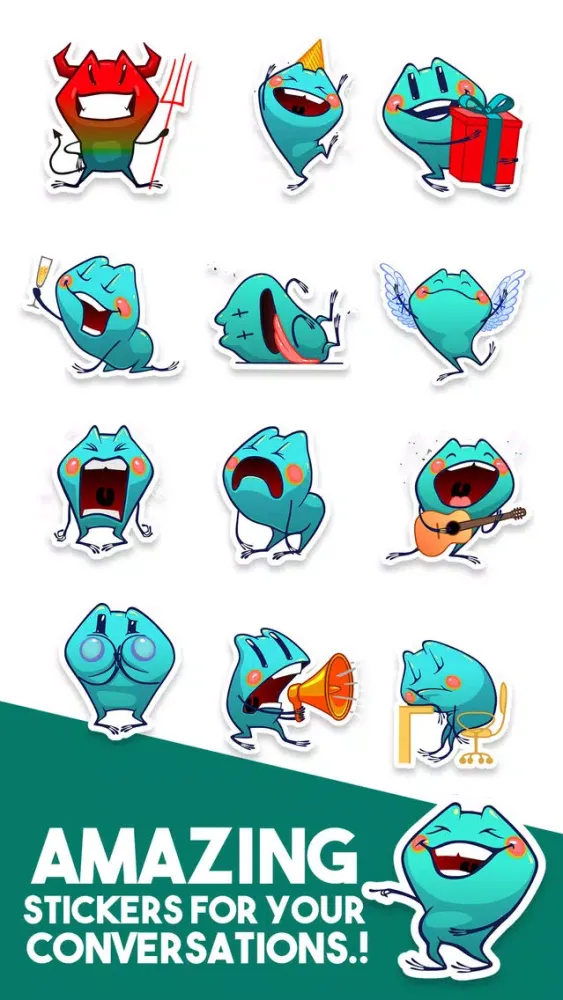 Alien - Sticker Pack স্ক্রিনশট