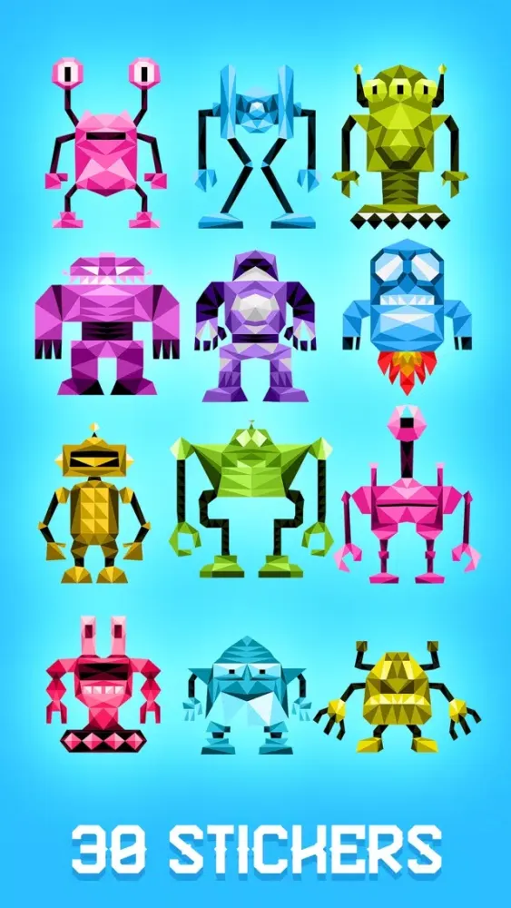 iRobots - Sticker Pack 스크린샷