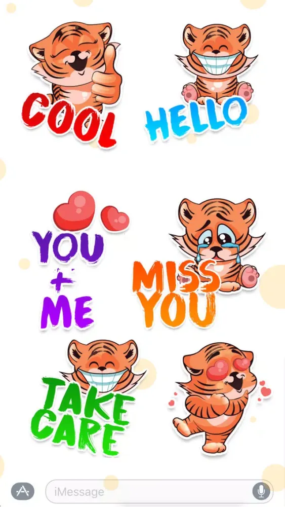 Tiger - Sticker Pack应用截图