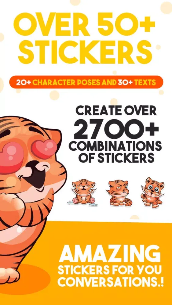 Tiger - Sticker Pack应用截图
