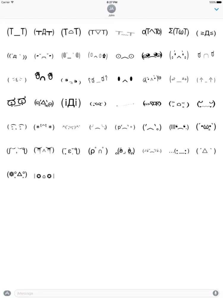 تصاویر Cry TT! Animated Text Emoji Stickers for iMessage iPad 