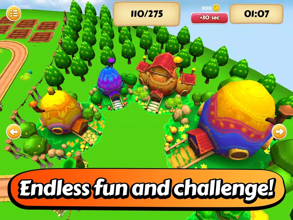 Capturas de tela do Easter Egg Hunt - The Bunny's Village iPad 