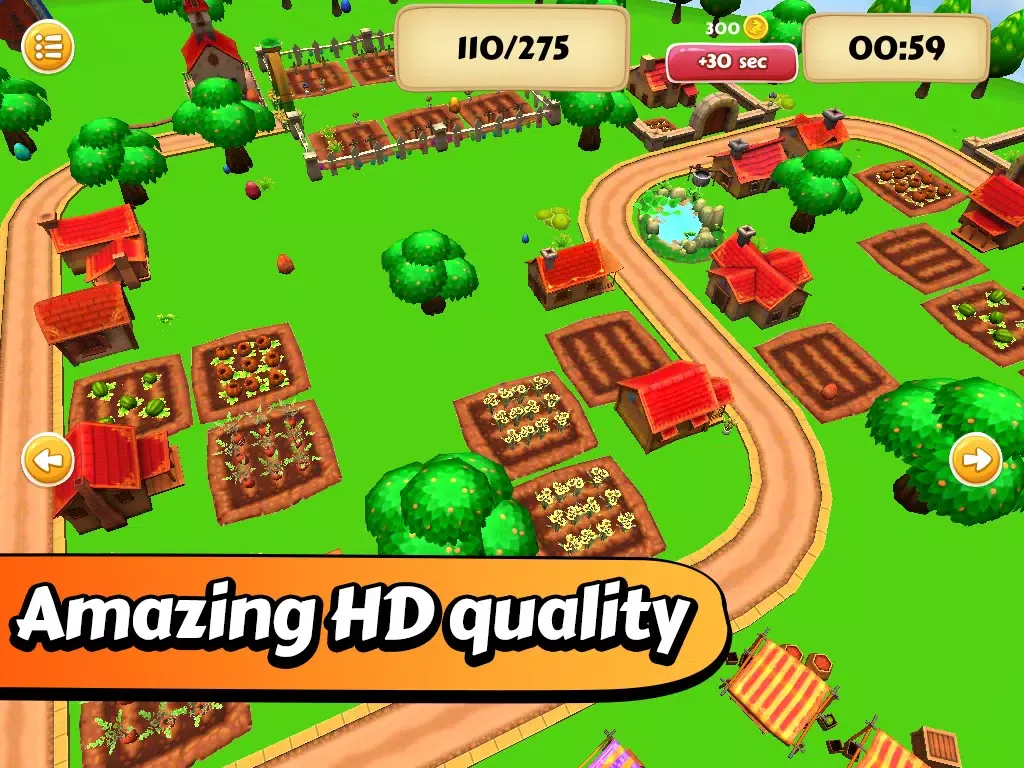 Capturas de tela do Easter Egg Hunt - The Bunny's Village iPad 