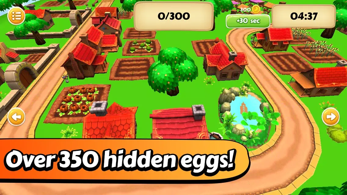Capturas de tela do Easter Egg Hunt - The Bunny's Village