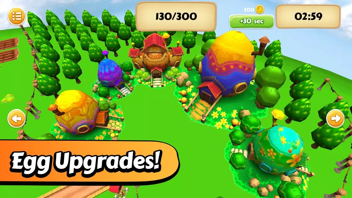 Capturas de tela do Easter Egg Hunt - The Bunny's Village