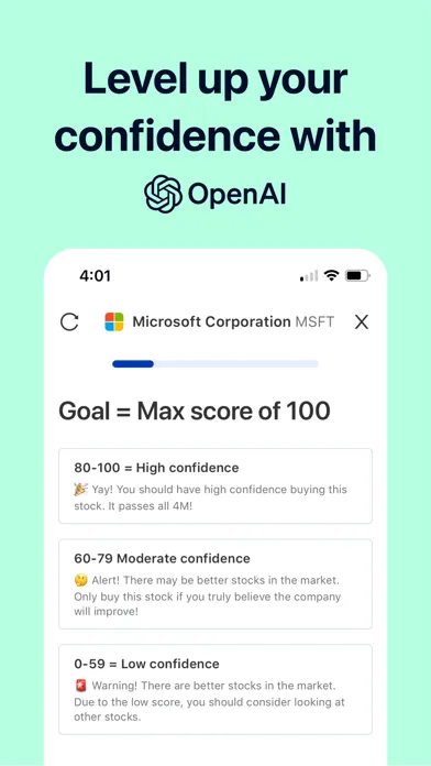 Tykr: Confident Investing Screenshots
