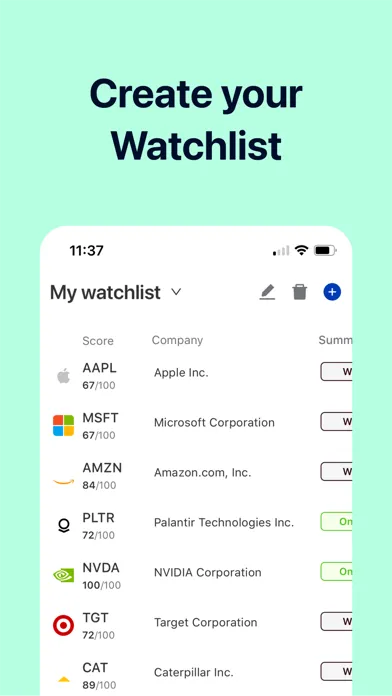 Tykr: Confident Investing Screenshots