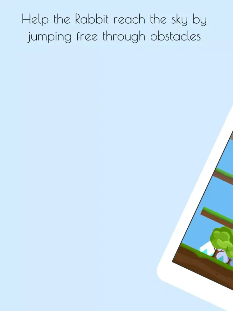 Rabbit Jump - Nightmare Branch iPad 應用截圖