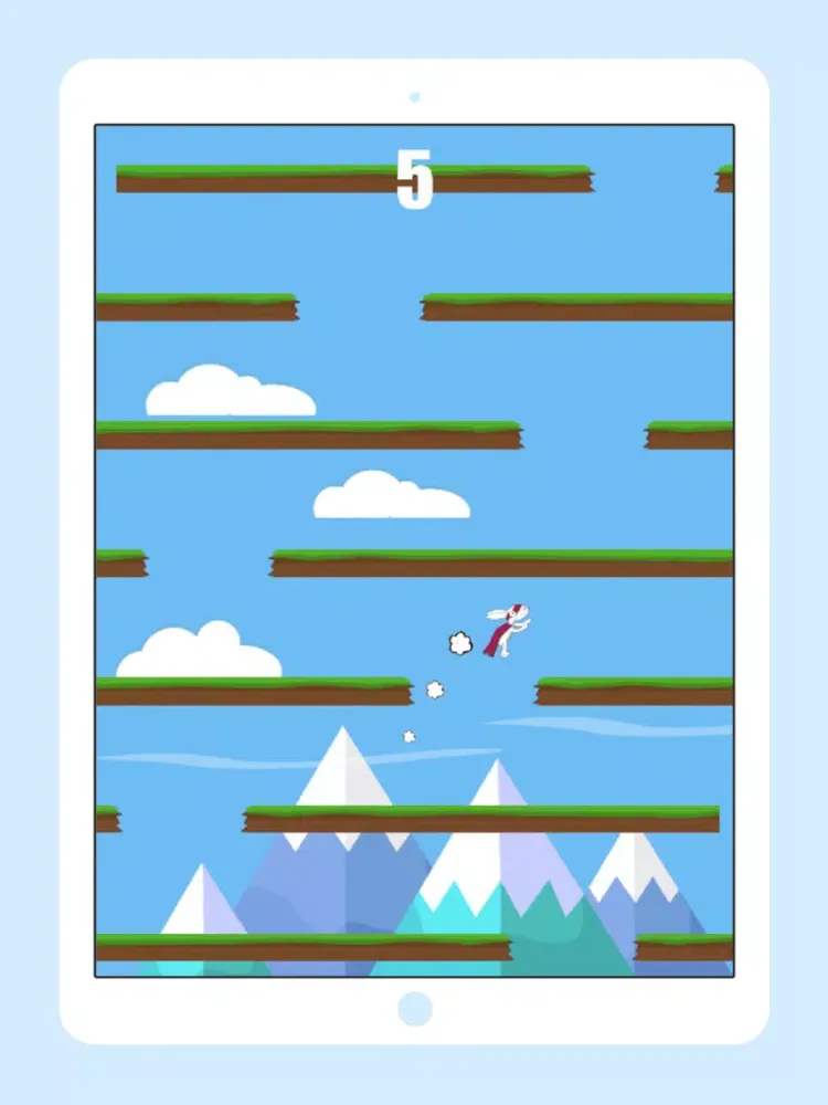 Rabbit Jump - Nightmare Branch iPad 應用截圖