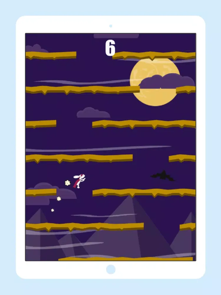 Rabbit Jump - Nightmare Branch iPad 應用截圖