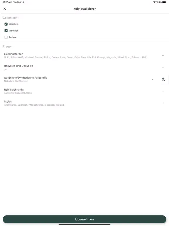 Screenshot di Tyle - Entdecke deinen Stil iPad 