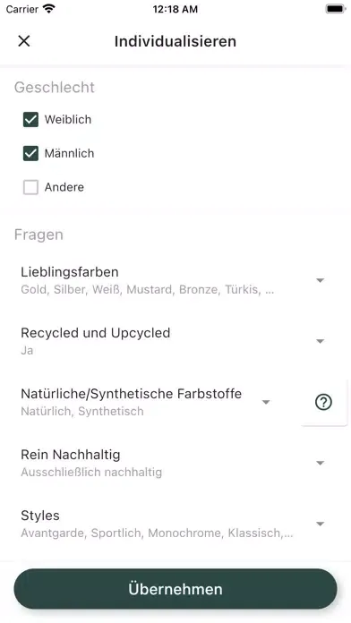 Screenshot di Tyle - Entdecke deinen Stil