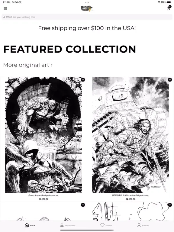 Tyler Kirkham Art iPad 应用截图