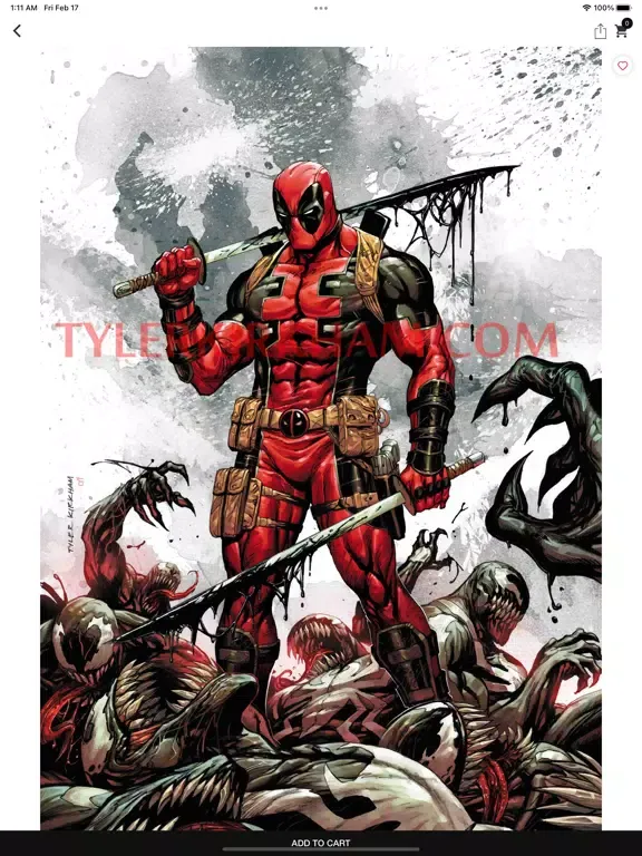 Tyler Kirkham Art iPad 应用截图
