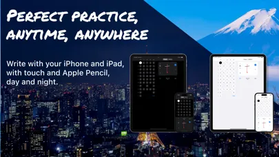 Learn to Write in Japanese Screenshots