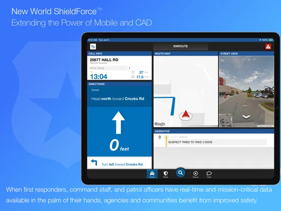 Capturas de pantalla de ShieldForce iPad 