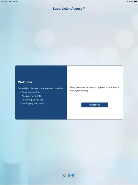 Supervision Access iPad 应用截图