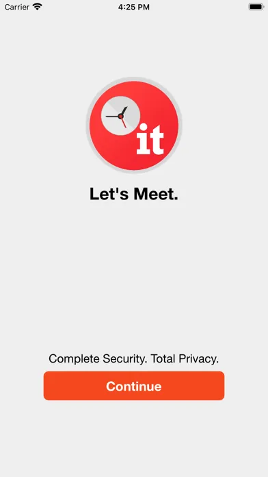 Capturas de tela do Tymeit - Let's Meet.