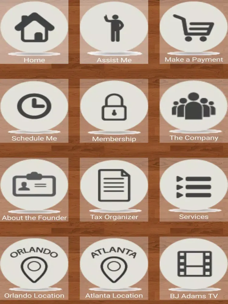 BJ Adams iPad  Screenshots