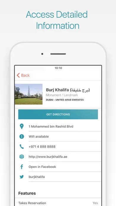 ภาพหน้าจอของ Dubai Travel Guide and Map