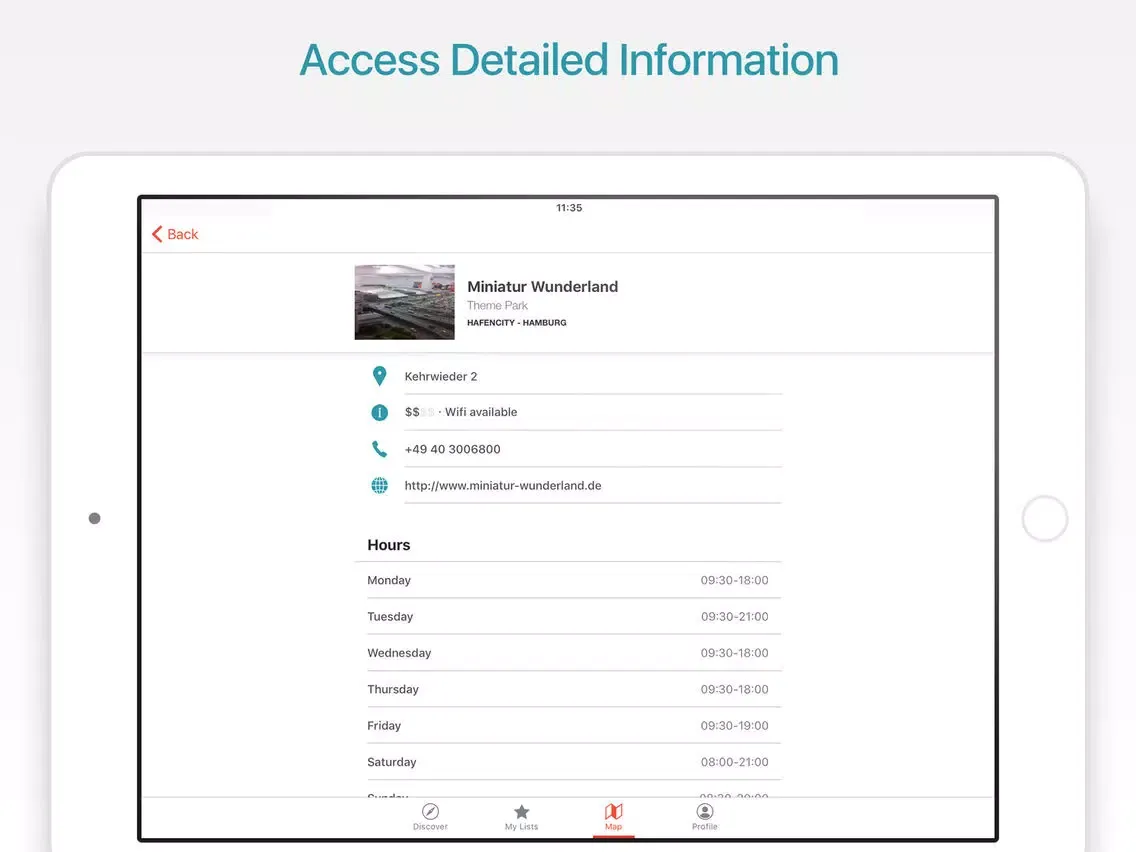 Hamburg Travel Guide and Offline City Map iPad  स्क्रीनशॉट