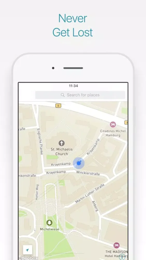 Hamburg Travel Guide and Offline City Map स्क्रीनशॉट
