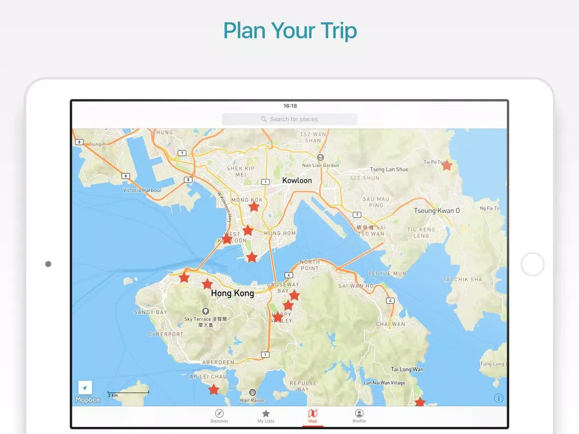 Tangkapan layar Hong Kong Travel Guide and Offline City Map iPad 