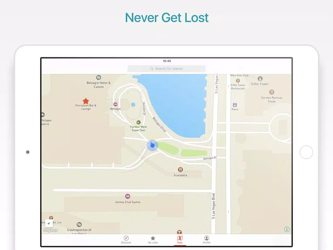 Las Vegas Travel Guide and Offline City Map iPad  स्क्रीनशॉट
