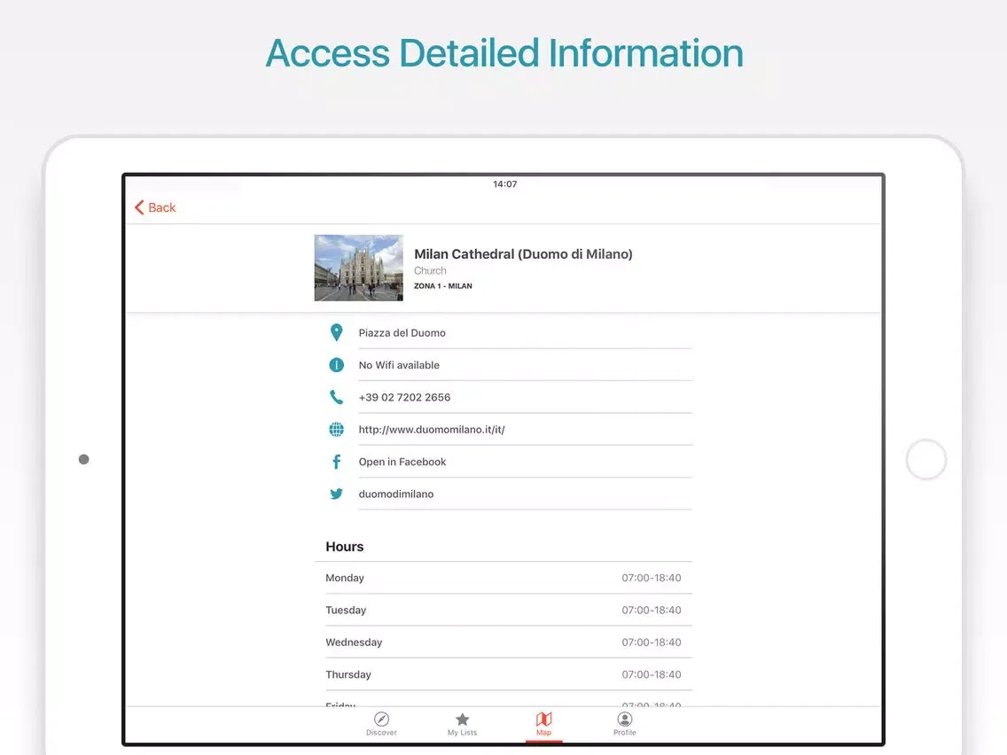 ภาพหน้าจอของ Milan Travel Guide and Map iPad 