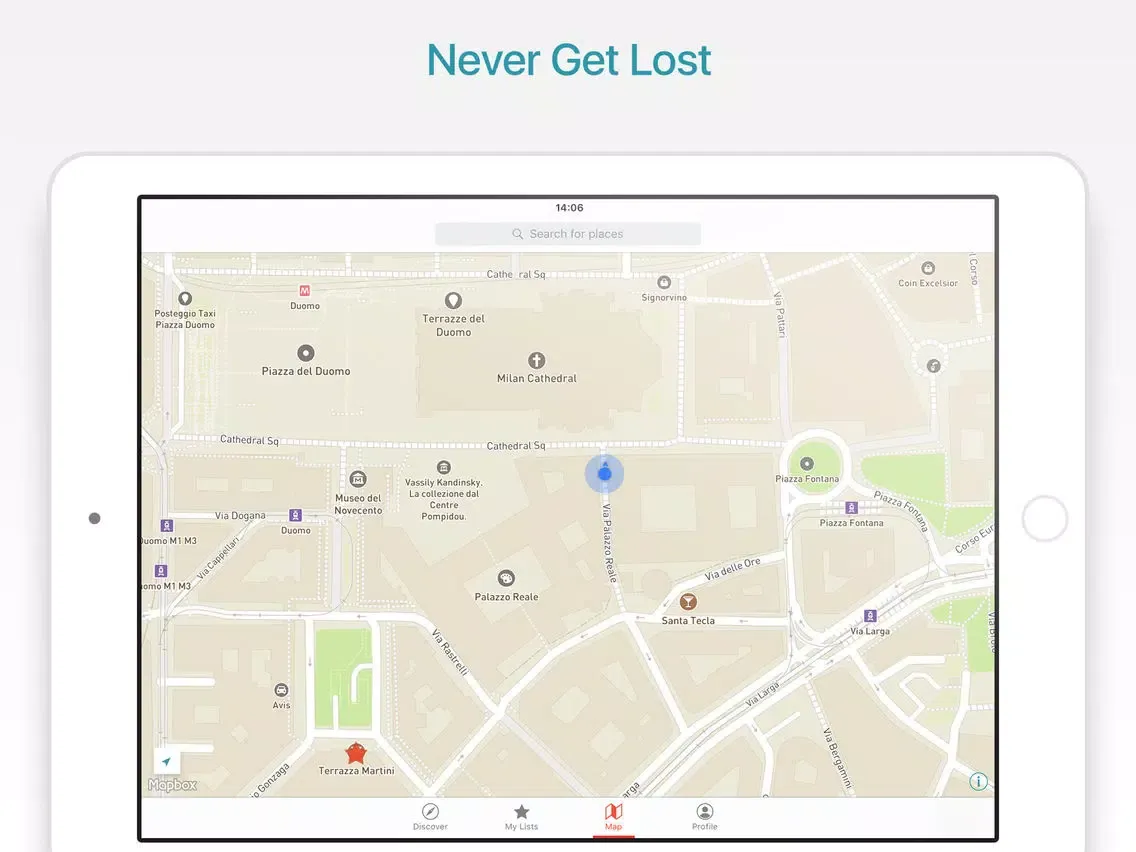 ภาพหน้าจอของ Milan Travel Guide and Map iPad 