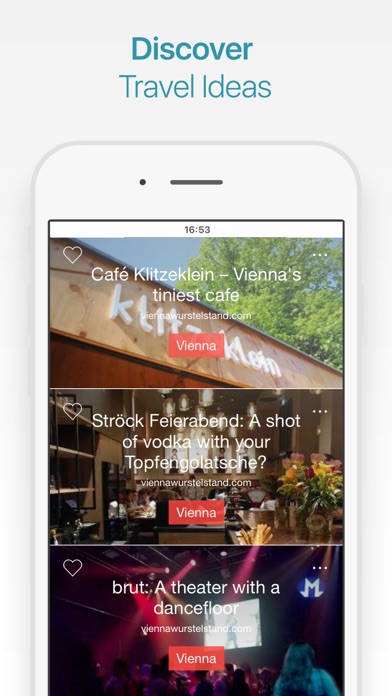 Vienna Travel Guide and Map Screenshots