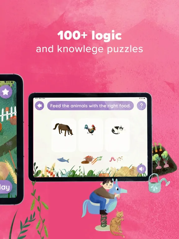 Smart Kiddo Montessori Kids 3+ iPad  स्क्रीनशॉट