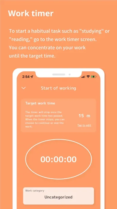 Tangkapan skrin Habit Management - Pomodoro