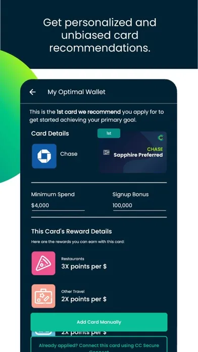 Ảnh chụp màn hình của Card Curator: Travel Sooner