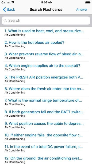 Captures d'écran de Citation Type Rating Prep