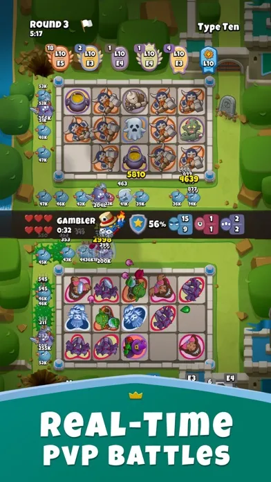 Capturas de pantalla de Hero Royale: PvP Tower Defense