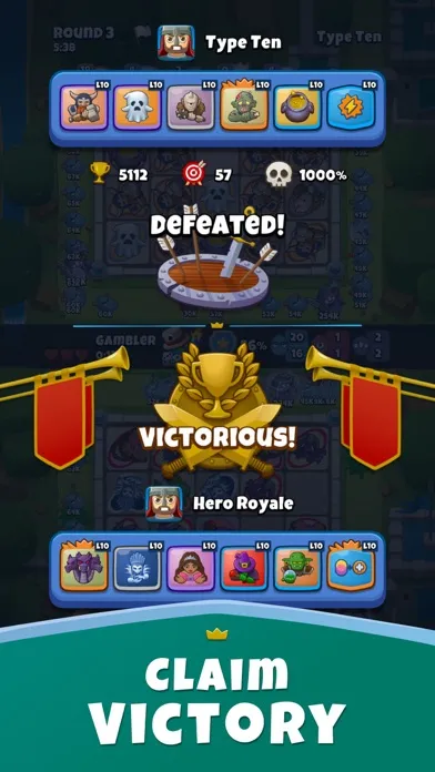 Capturas de pantalla de Hero Royale: PvP Tower Defense