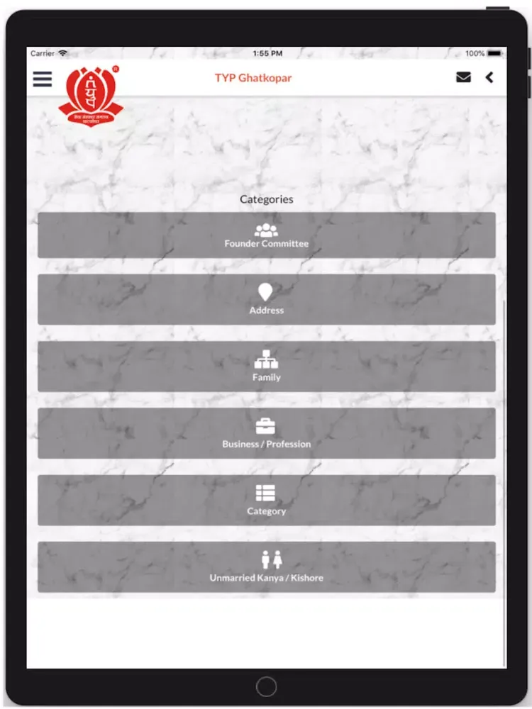 Tangkapan skrin TYP Ghatkopar iPad 