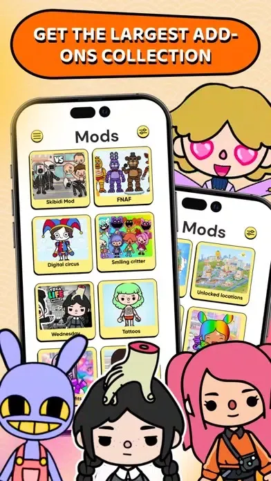 Toca Mods & Skins: All In One Screenshots