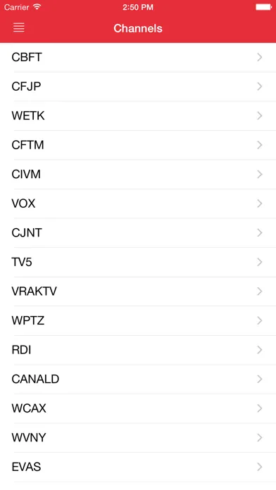 Screenshot di TV Canadian Television
