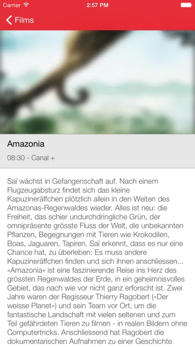 Capturas de pantalla de TV Suisse Télévision