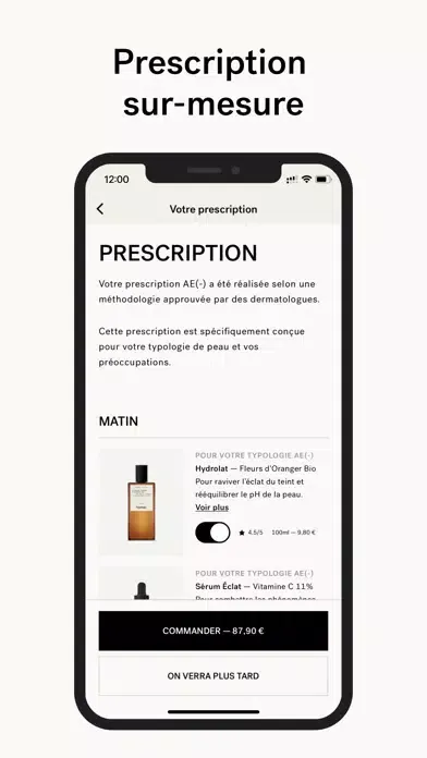 Typology - Soins de la peau Screenshots