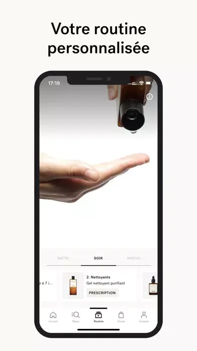 Typology - Soins de la peau Screenshots