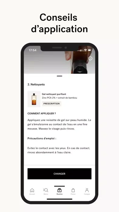Typology - Soins de la peau Screenshots