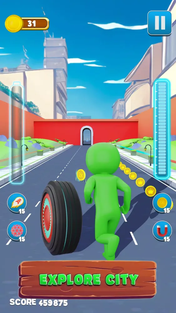 Turbo Skate Games - Tyre Game Screenshots