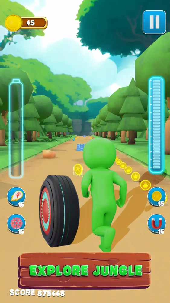 Turbo Skate Games - Tyre Game Screenshots