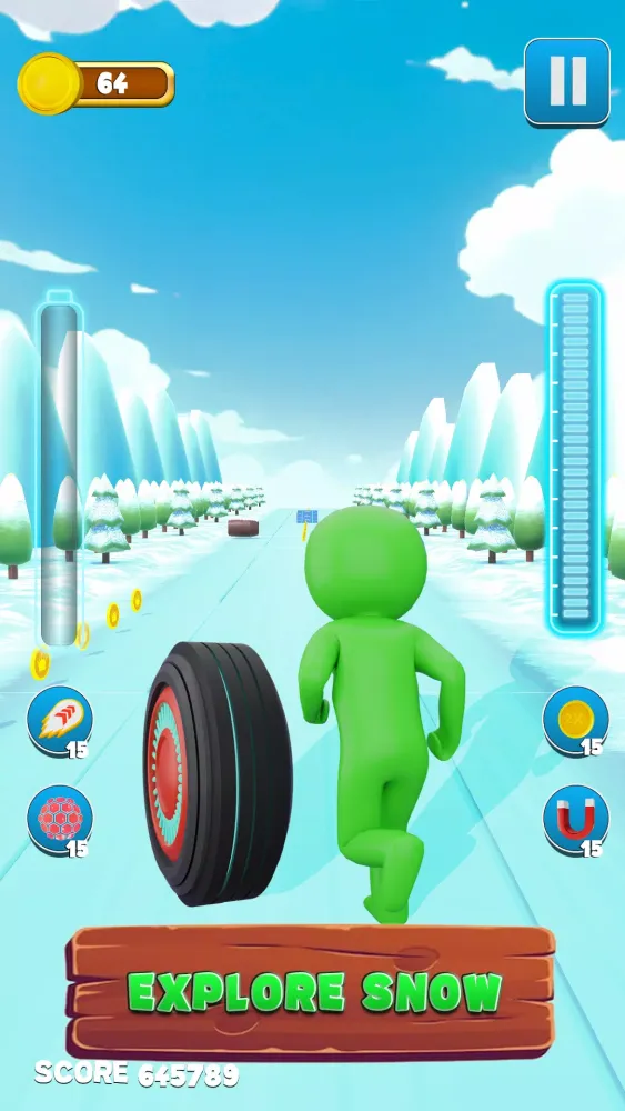 Turbo Skate Games - Tyre Game Screenshots
