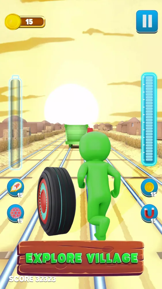 Turbo Skate Games - Tyre Game Screenshots