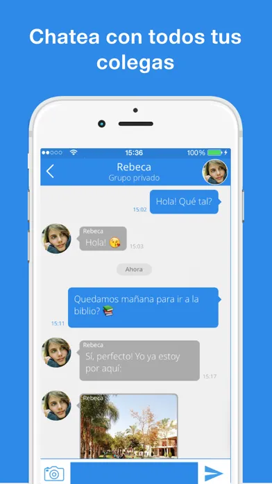 Скриншоты Polixat - La app de chat para la Universitat Politècnica de València