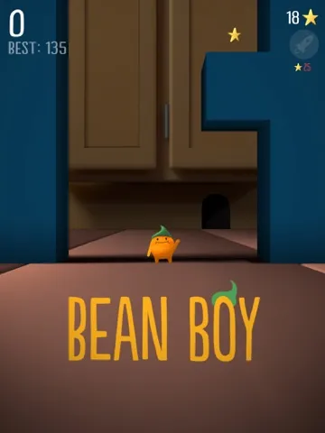 Tangkapan skrin Bean Boy iPad 